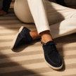 Angus Suede Lace-Up Derby Shoes