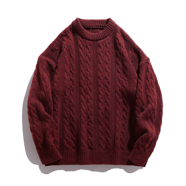 Langley Oversized Cable-Knit Sweater