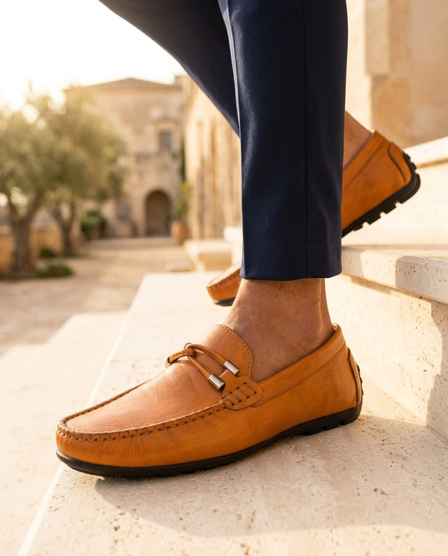 Alden Lightweight Leather Loafers
