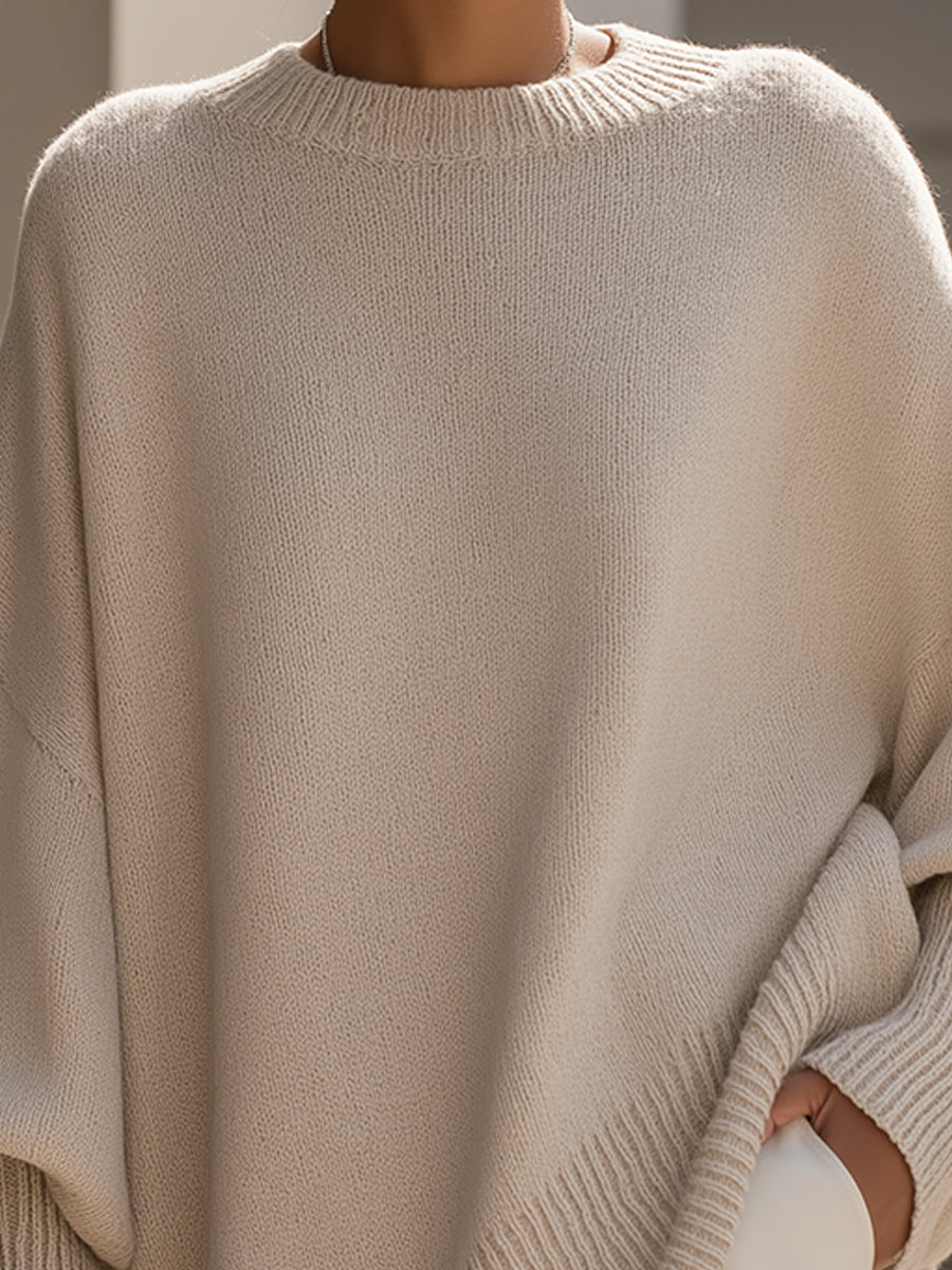 Astilbe Oversized Knit Sweater
