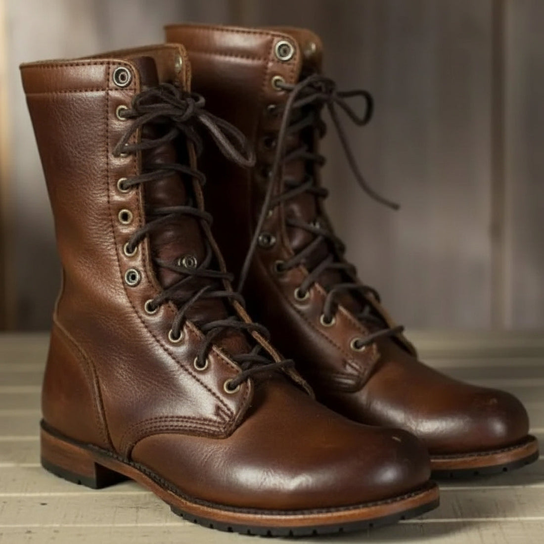 Briar Lace-Up Mid-Calf Boots