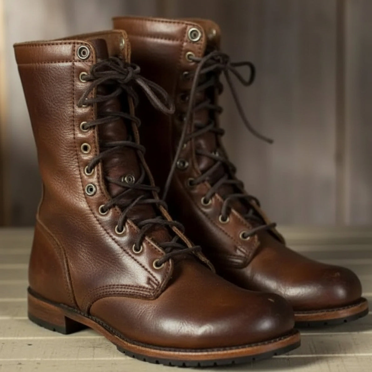 Briar Lace-Up Mid-Calf Boots
