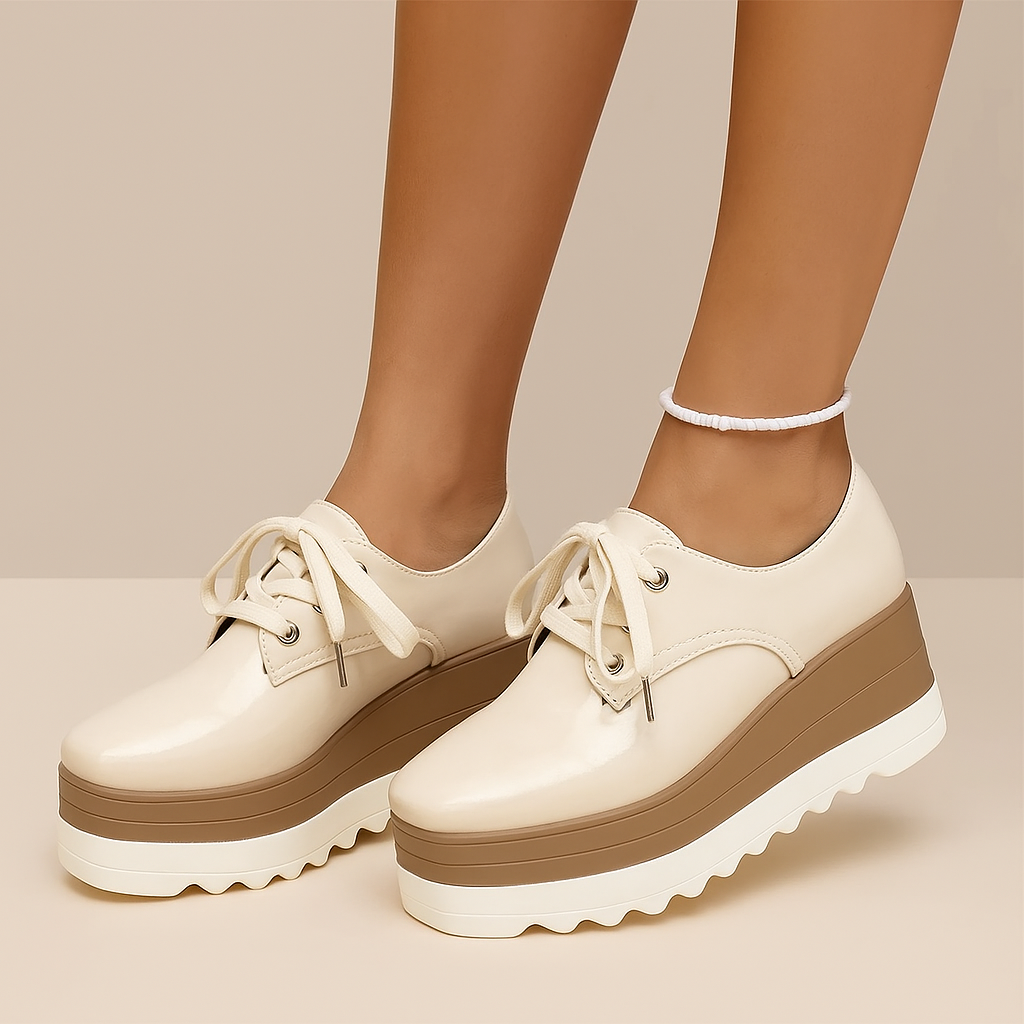 Tilly Leather Platform Sneakers