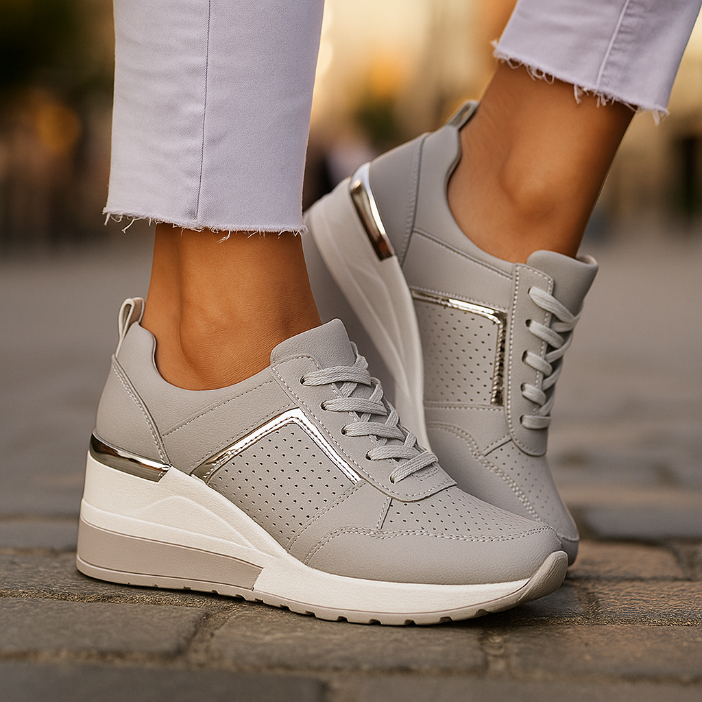 Lottie Wedge Sneakers