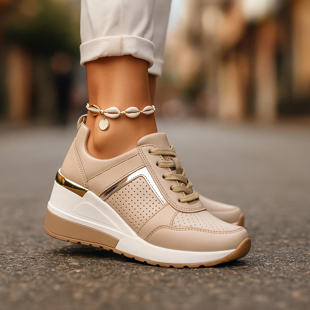 Lottie Wedge Sneakers