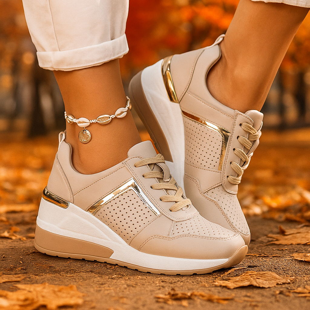 Lottie Wedge Sneakers