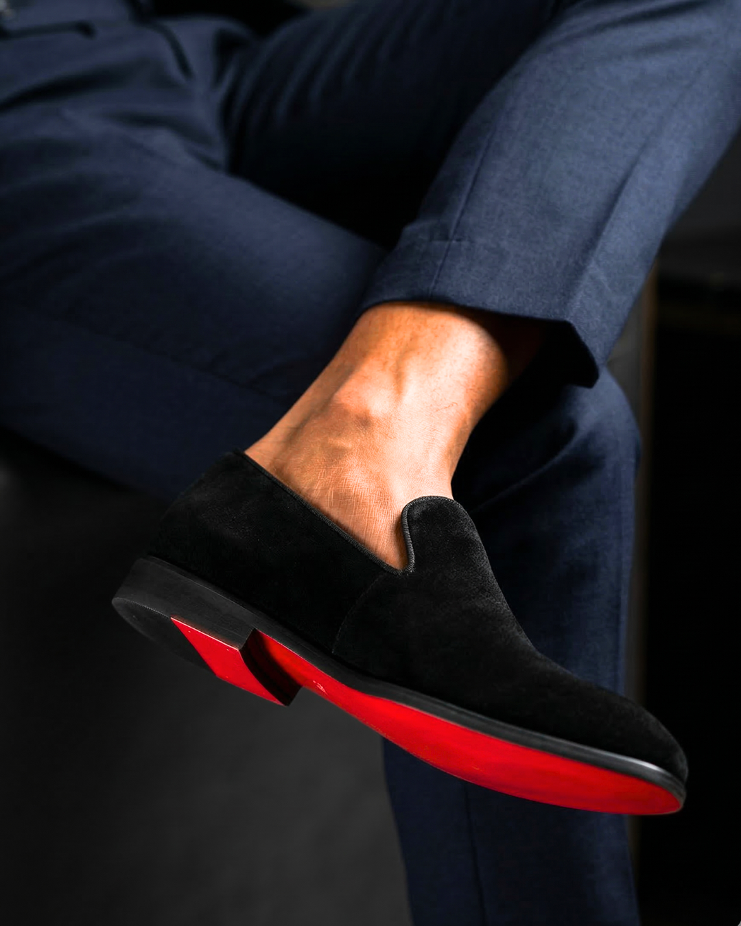 Montero Suede Dress Loafers