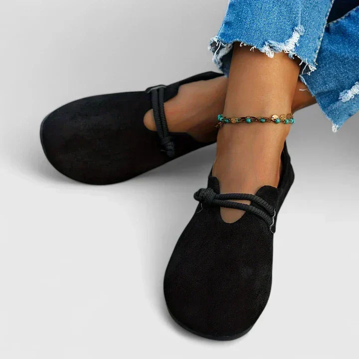 Elara Comfort Mary Jane Flats