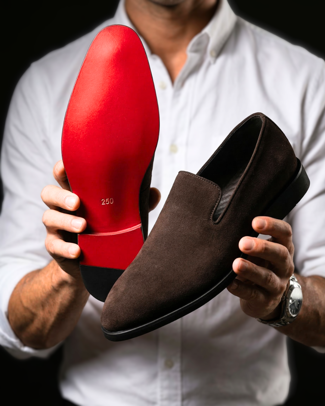 Montero Suede Dress Loafers