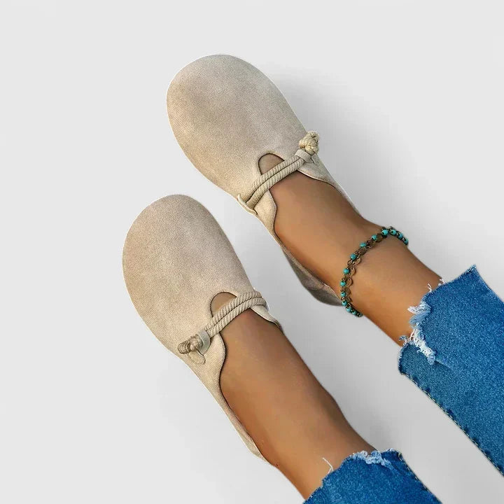 Elara Comfort Mary Jane Flats