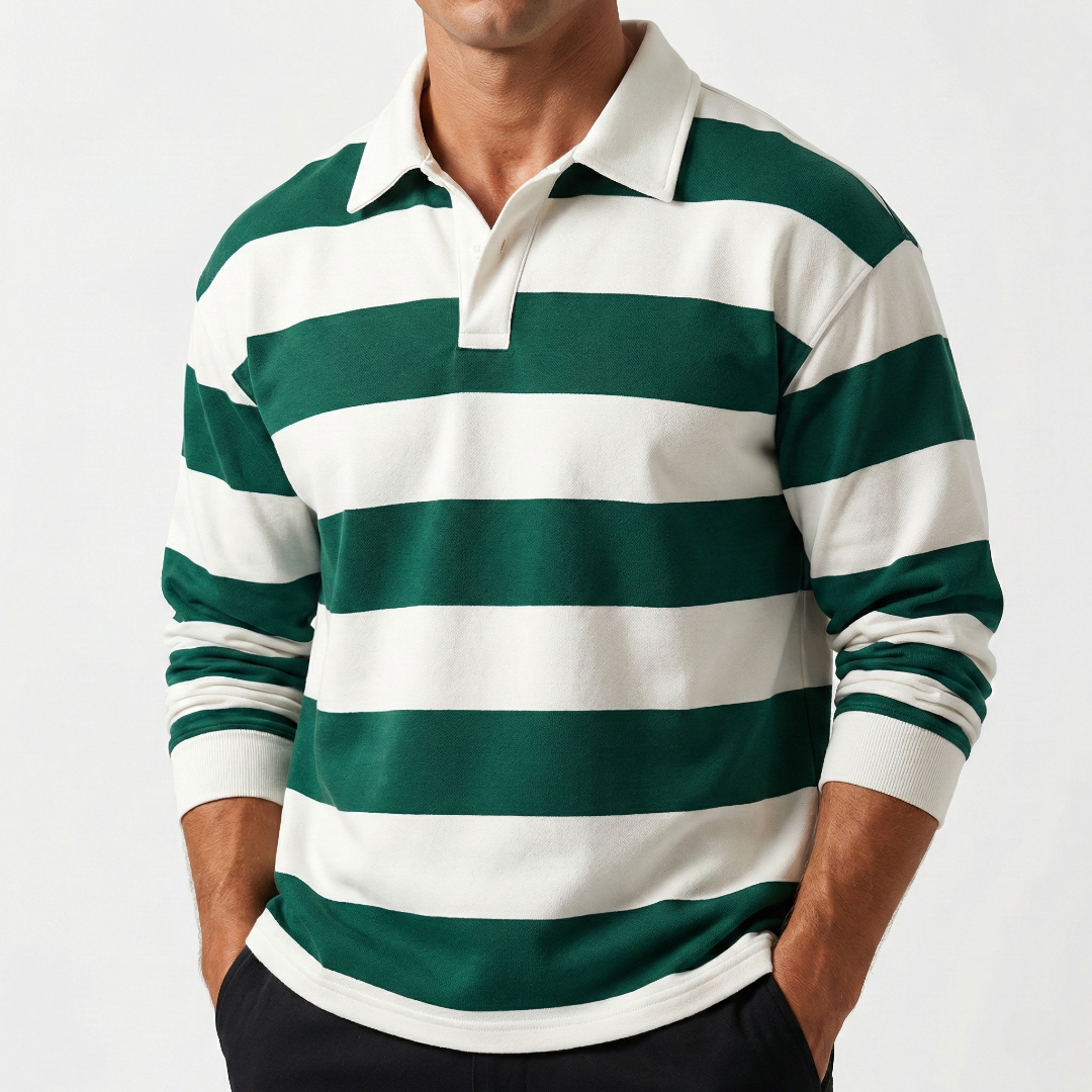 Kingsley Striped Rugby Shirt