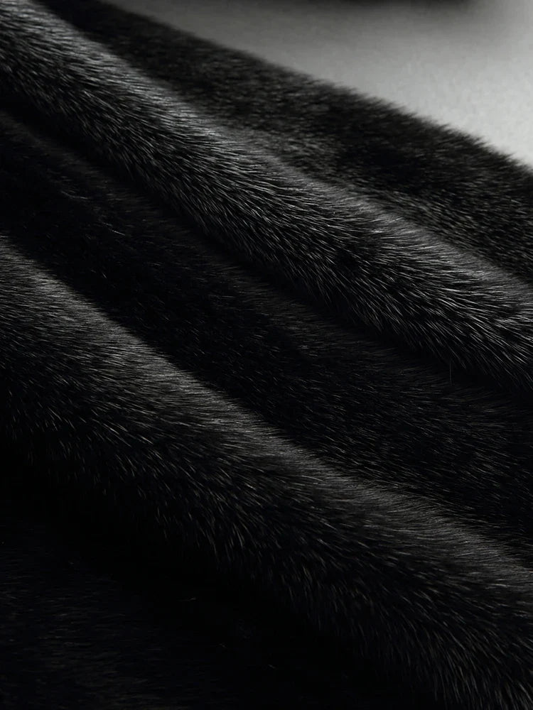 Valmont Hooded Faux Fur Coat