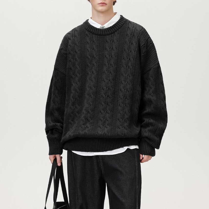 Langley Oversized Cable-Knit Sweater