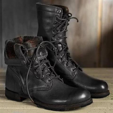 Briar Lace-Up Mid-Calf Boots