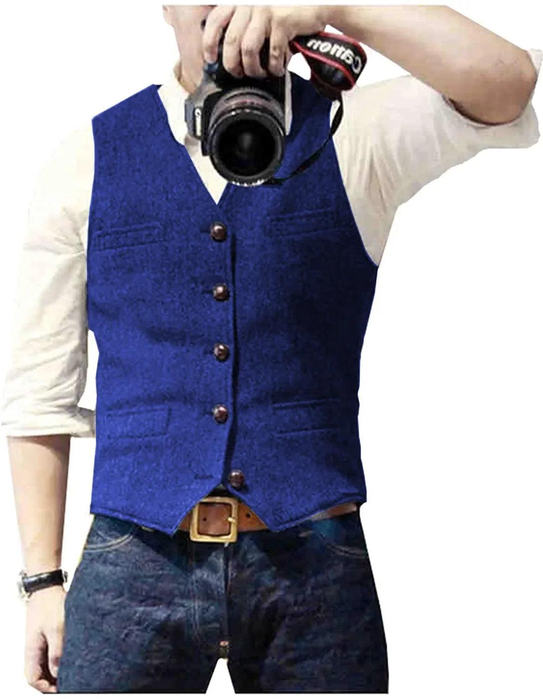 Hawthorn Herringbone Tweed Waistcoat