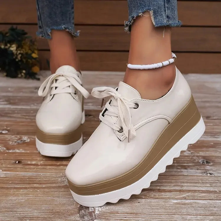 Tilly Leather Platform Sneakers