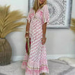 Sienna Boho Print Maxi Dress