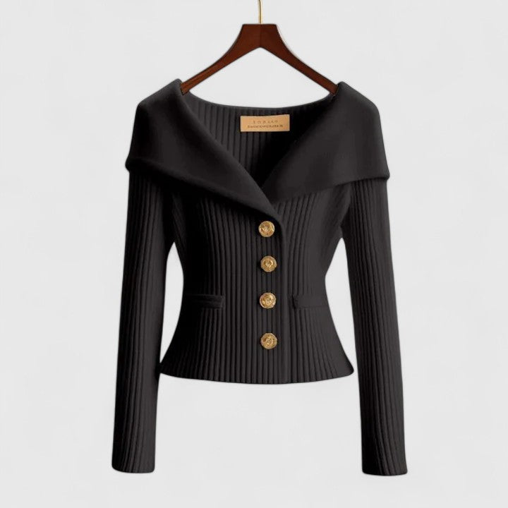 Eliana Off-Shoulder Cardigan
