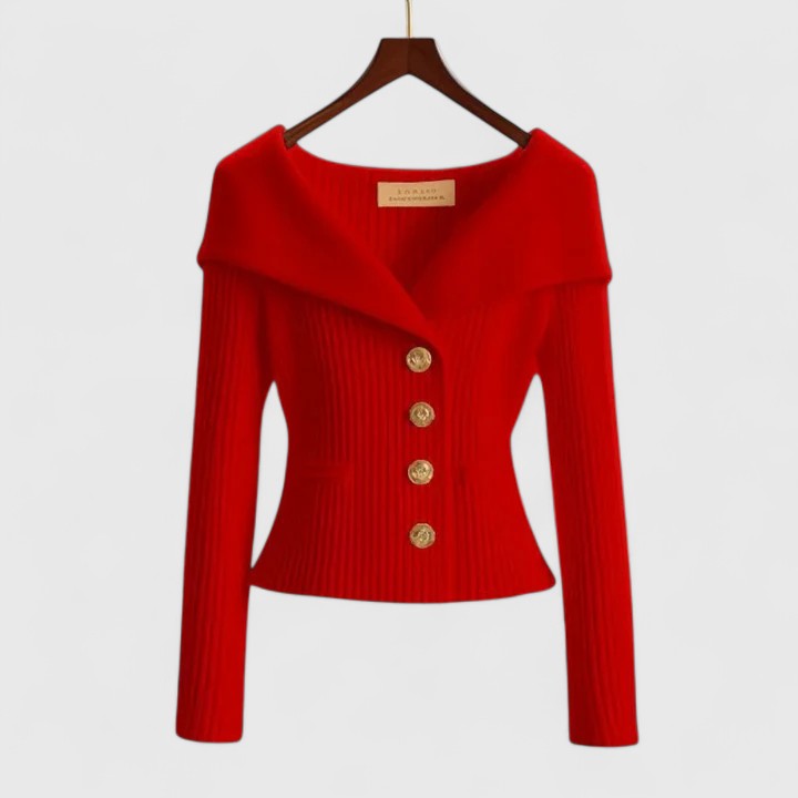 Eliana Off-Shoulder Cardigan