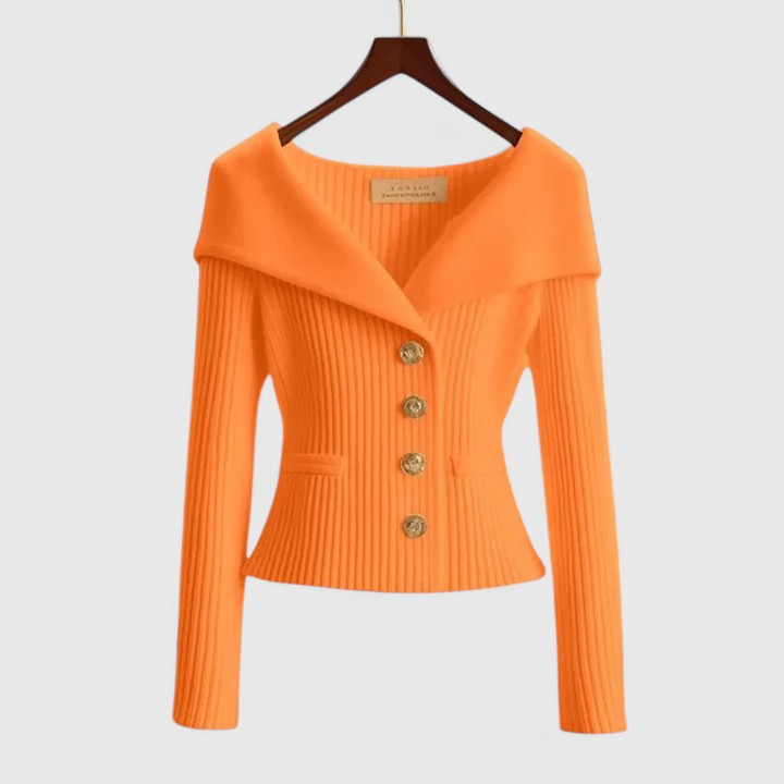 Eliana Off-Shoulder Cardigan