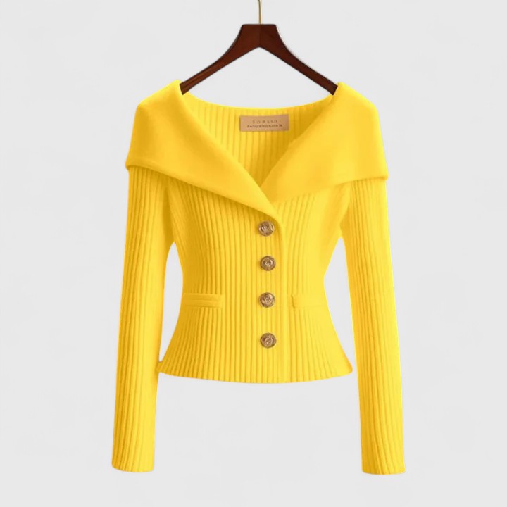 Eliana Off-Shoulder Cardigan