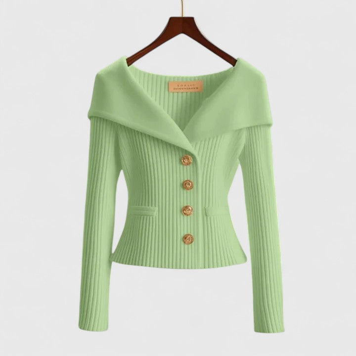 Eliana Off-Shoulder Cardigan