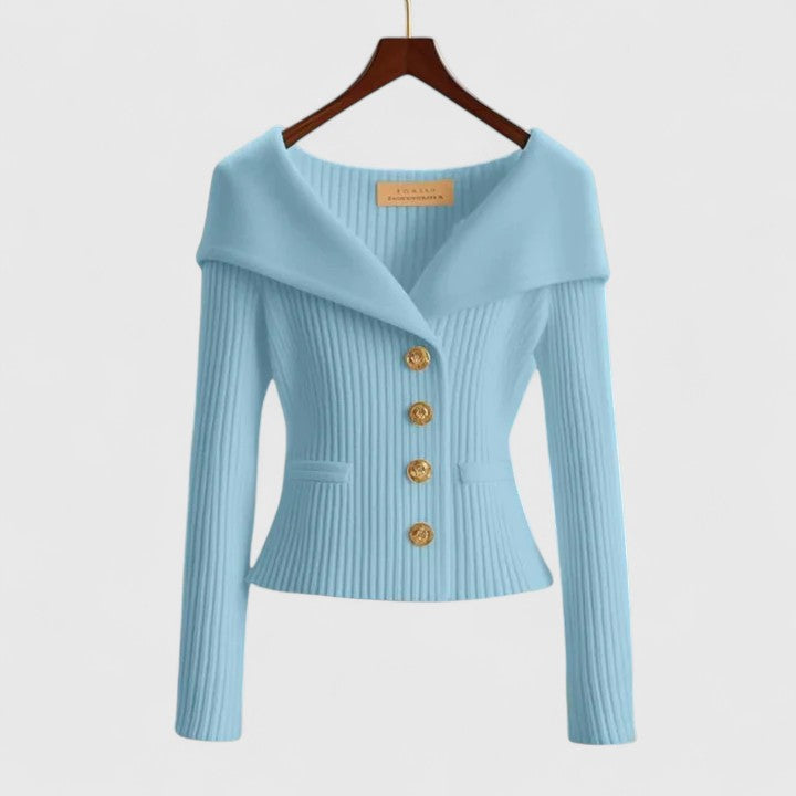 Eliana Off-Shoulder Cardigan