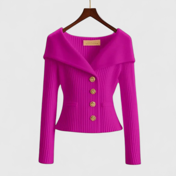 Eliana Off-Shoulder Cardigan