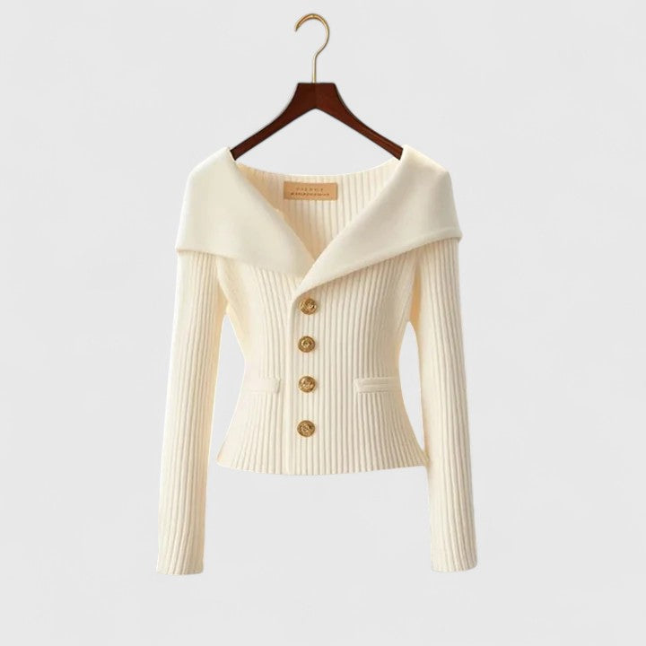 Eliana Off-Shoulder Cardigan