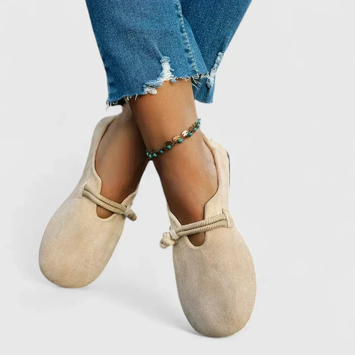 Elara Comfort Mary Jane Flats