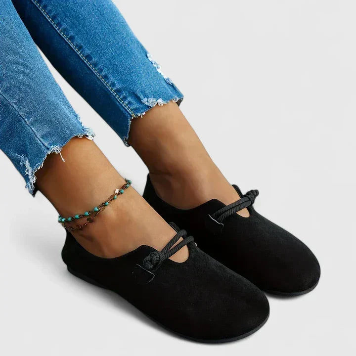 Elara Comfort Mary Jane Flats