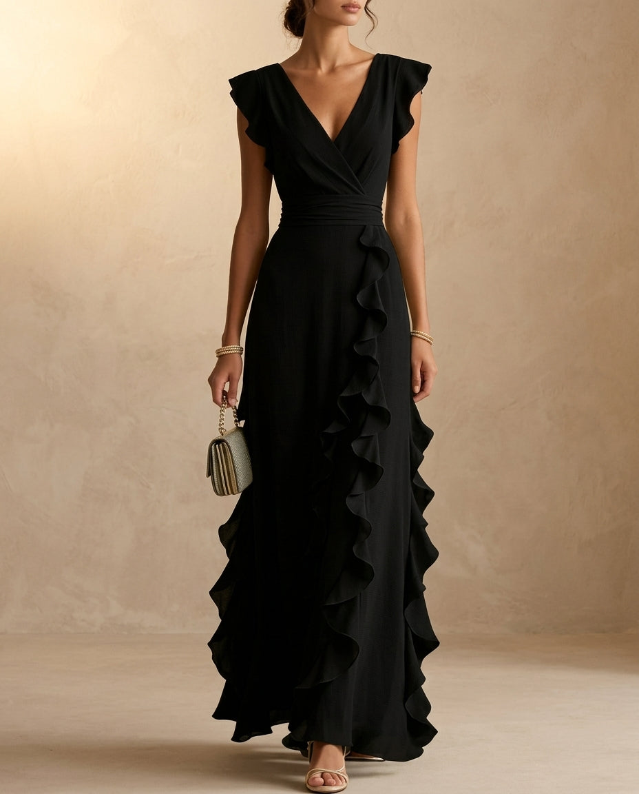 Elowen Ruffle Maxi Dress
