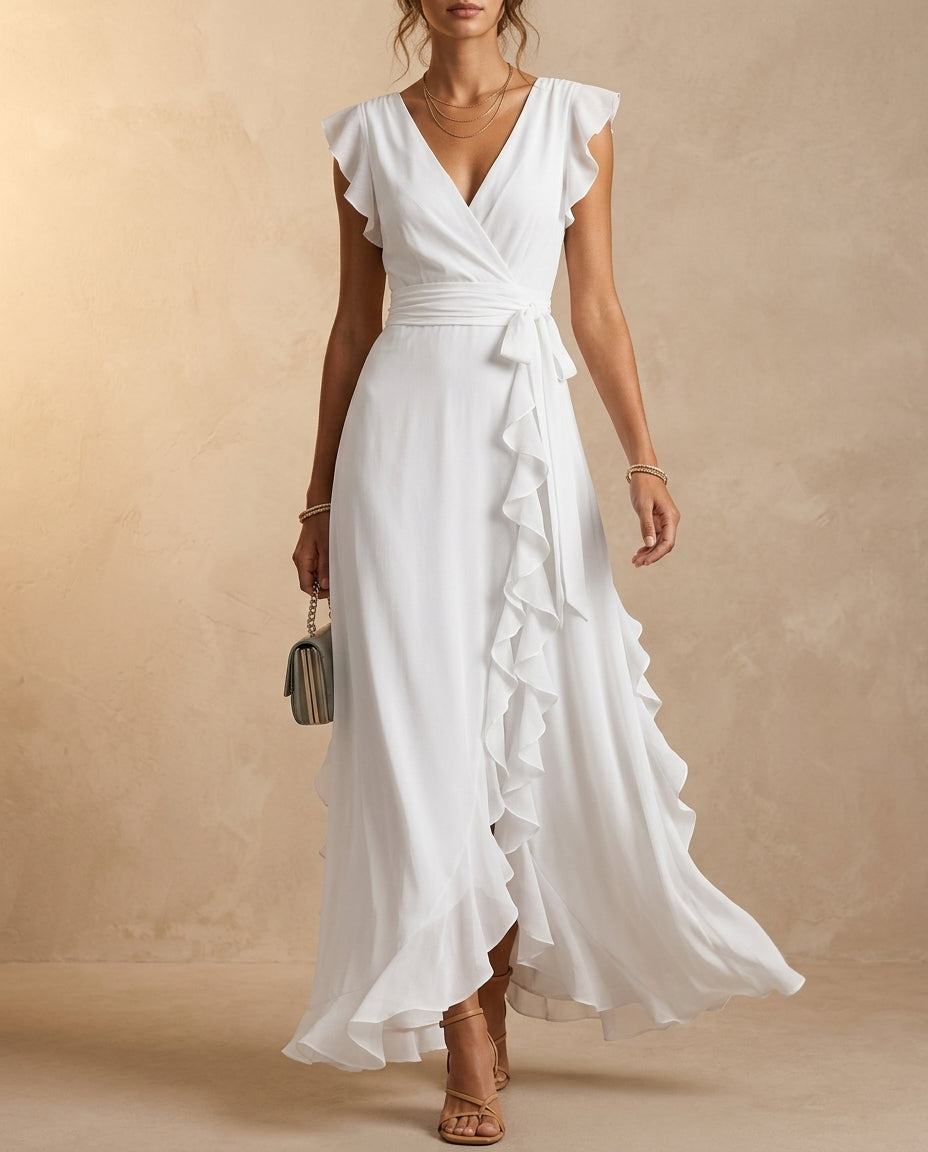 Elowen Ruffle Maxi Dress