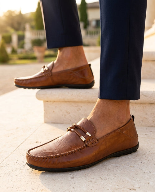 Alden Lightweight Leather Loafers