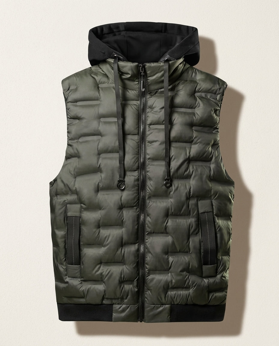 Ridgewell Quilted Hooded Vest