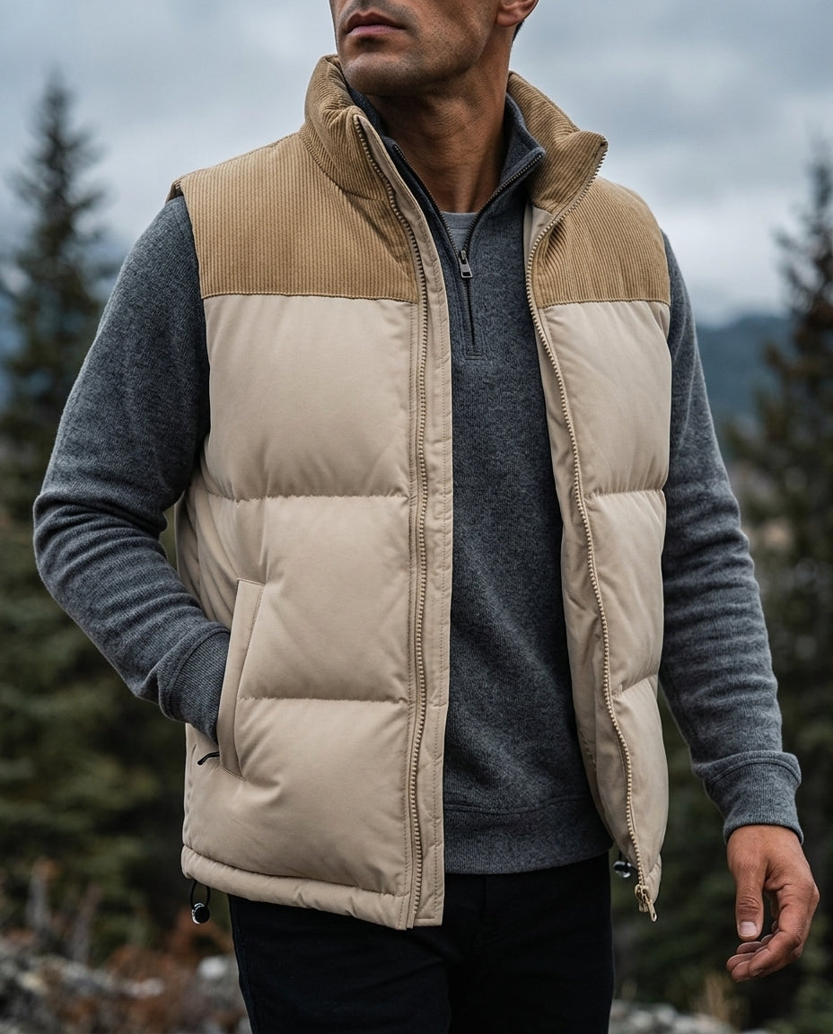 Everett Wind-Resistant Puffer Vest