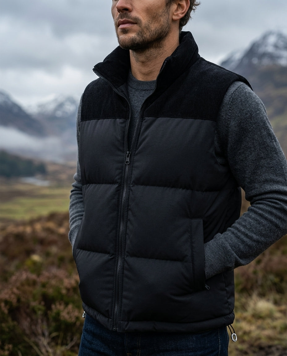 Everett Wind-Resistant Puffer Vest