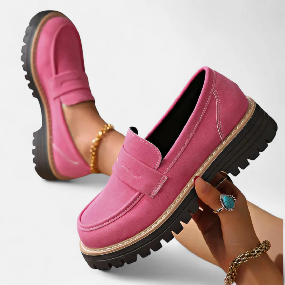 Hadley Suede Comfort Loafers